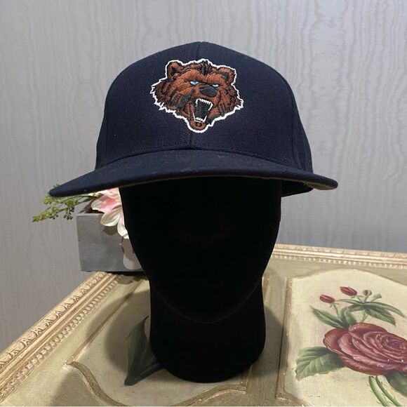 Vintage Richardson Surge Cap Grizzly Bear Sz 7 3/8 - Picture 5 of 15